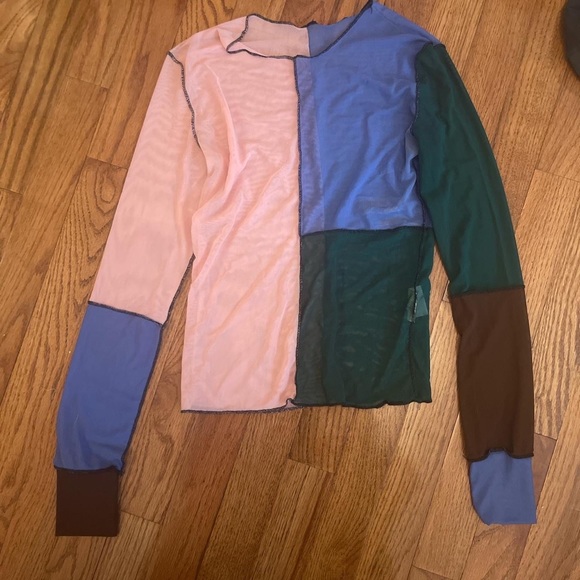 cider Tops - Colour Block Sheet top